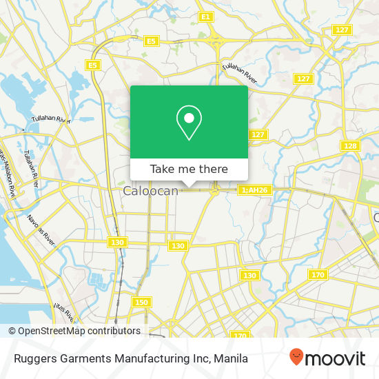 Ruggers Garments Manufacturing Inc map