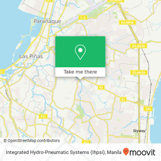 Integrated Hydro-Pneumatic Systems (Ihpsi) map