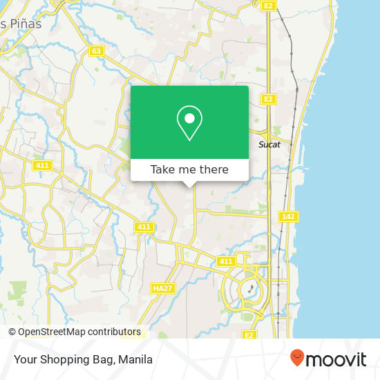 Your Shopping Bag map