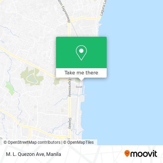 M. L. Quezon Ave map