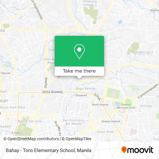 Bahay - Toro Elementary School map