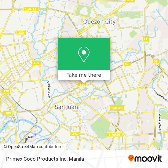 Primex Coco Products Inc map