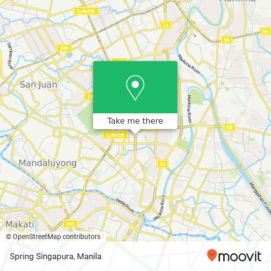 Spring Singapura map