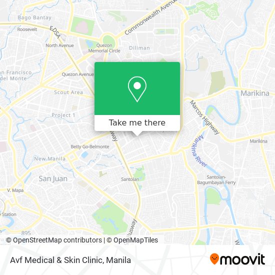 Avf Medical & Skin Clinic map