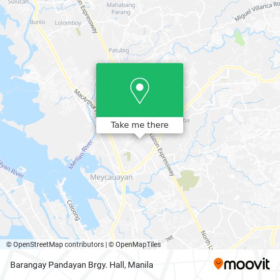 Barangay Pandayan Brgy. Hall map