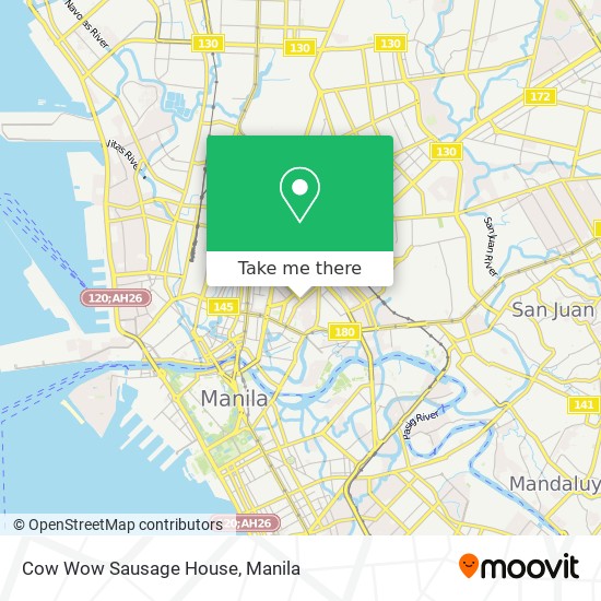 Cow Wow Sausage House map