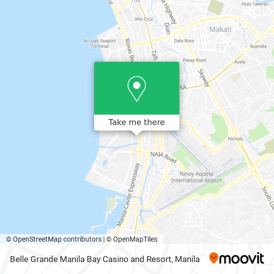 Belle Grande Manila Bay Casino and Resort map