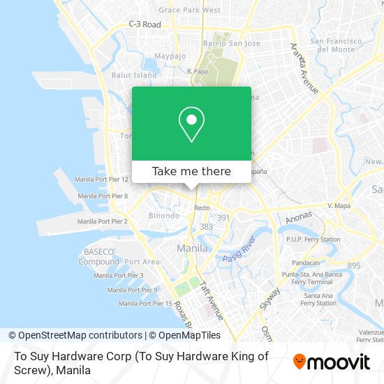 To Suy Hardware Corp (To Suy Hardware King of Screw) map