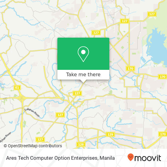 Ares Tech Computer Option Enterprises map