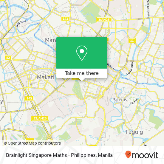 Brainlight Singapore Maths - Philippines map