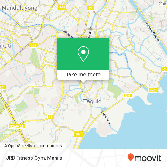 JRD Fitness Gym map