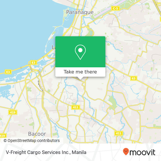 V-Freight Cargo Services Inc. map