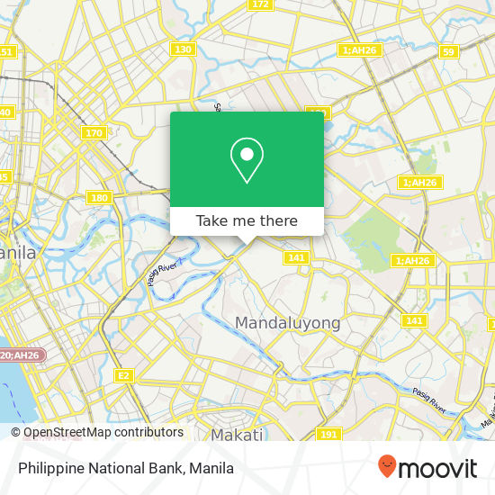 Philippine National Bank map