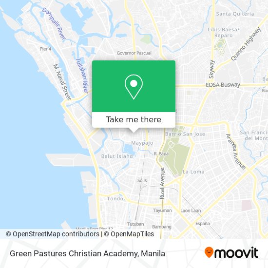 Green Pastures Christian Academy map