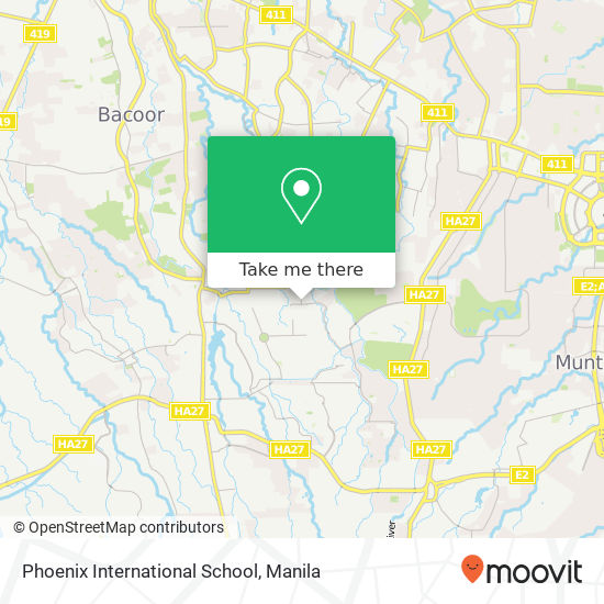 Phoenix International School map