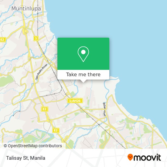 Talisay St map