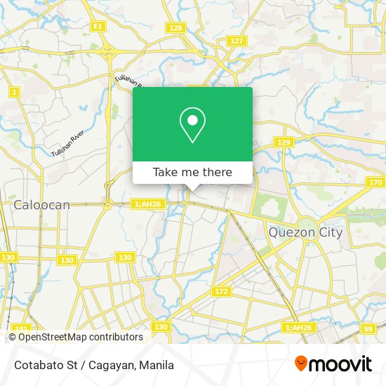 Cotabato St / Cagayan map