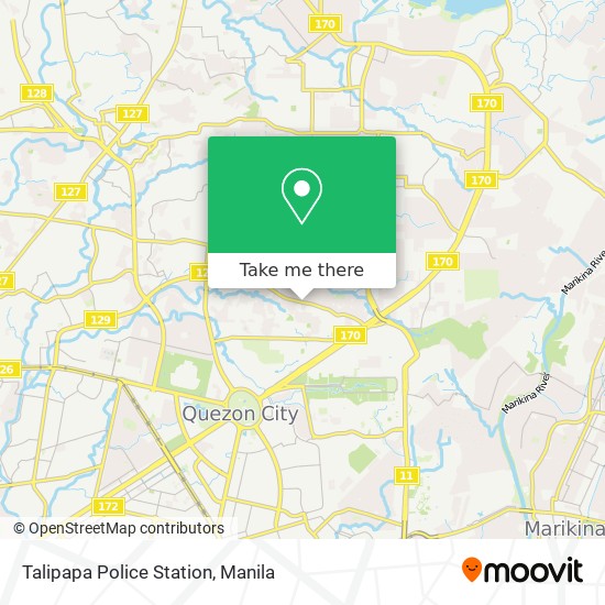 Talipapa Police Station map