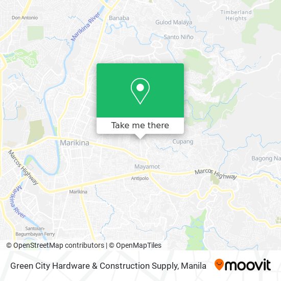 Green City Hardware & Construction Supply map