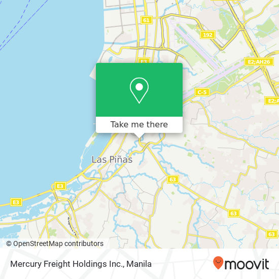 Mercury Freight Holdings Inc. map