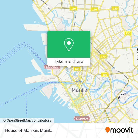 House of Manikin map