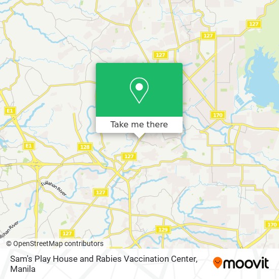 Sam's Play House and Rabies Vaccination Center map