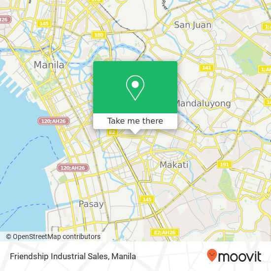 Friendship Industrial Sales map