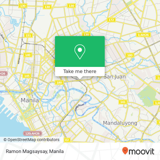 Ramon Magsaysay map