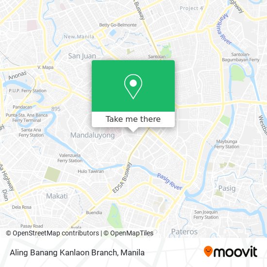 Aling Banang Kanlaon Branch map
