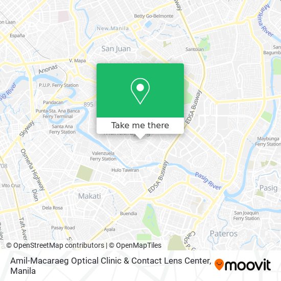 Amil-Macaraeg Optical Clinic & Contact Lens Center map
