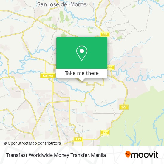 Transfast Worldwide Money Transfer map