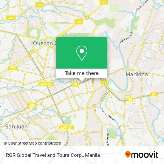 RGR Global Travel and Tours Corp. map