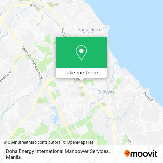 Doha Energy International Manpower Services map