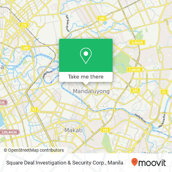 Square Deal Investigation & Security Corp. map