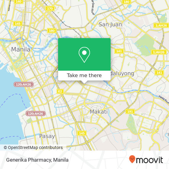 Generika Pharmacy map