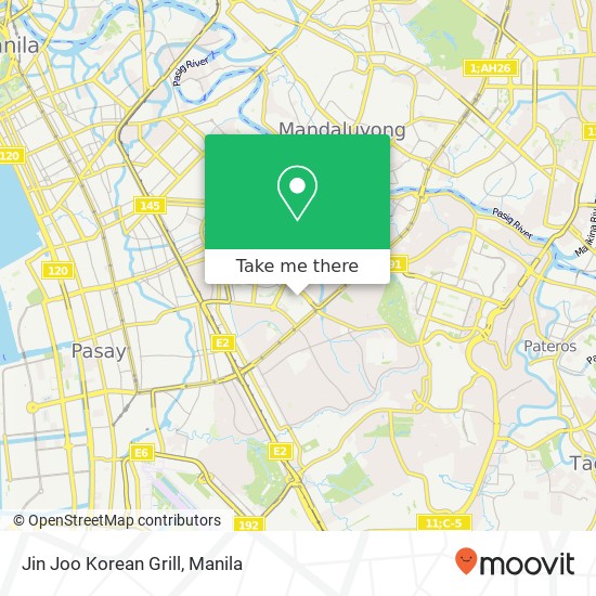 Jin Joo Korean Grill map