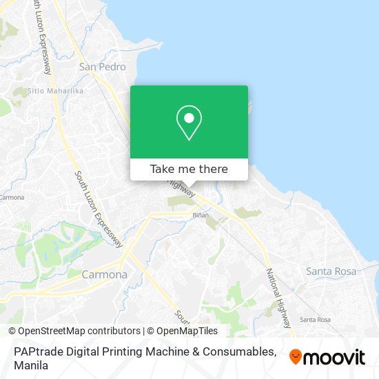 PAPtrade Digital Printing Machine & Consumables map