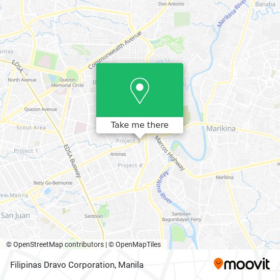 Filipinas Dravo Corporation map