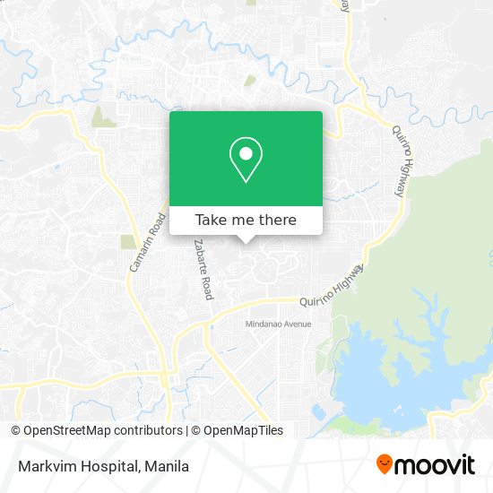 Markvim Hospital map
