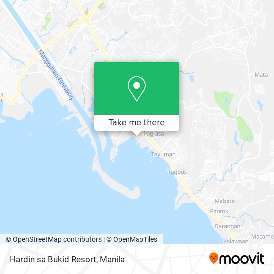 Hardin sa Bukid Resort map