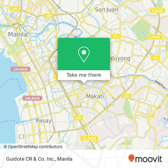 Guidote CR & Co. Inc. map