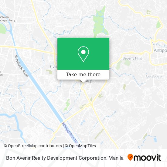 Bon Avenir Realty Development Corporation map