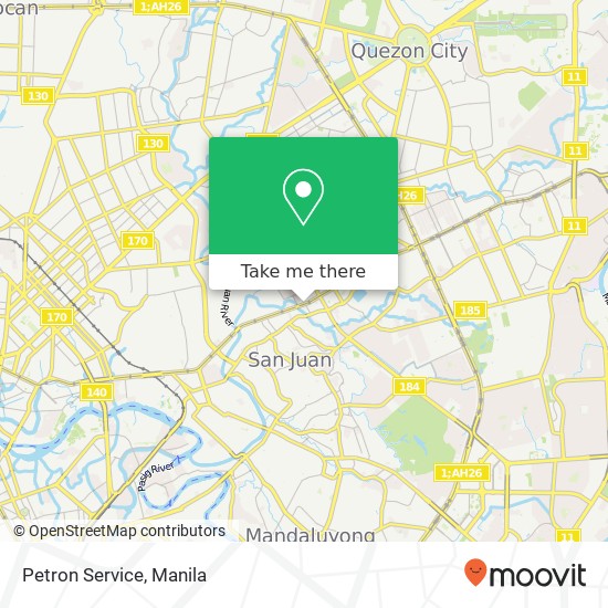 Petron Service map