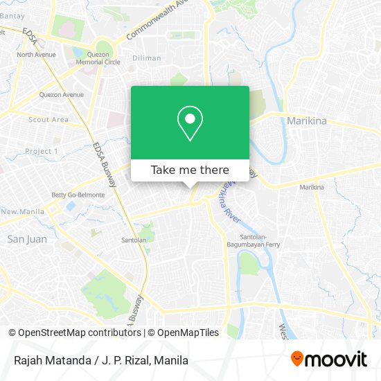 Rajah Matanda / J. P. Rizal map