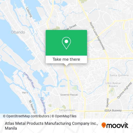 Atlas Metal Products Manufacturing Company Inc. map