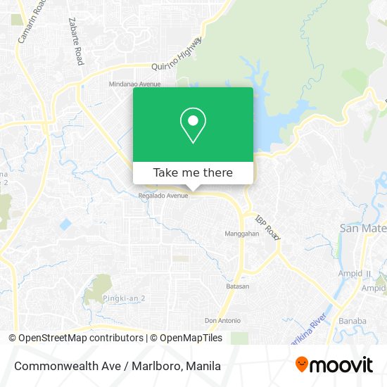 Commonwealth Ave / Marlboro map