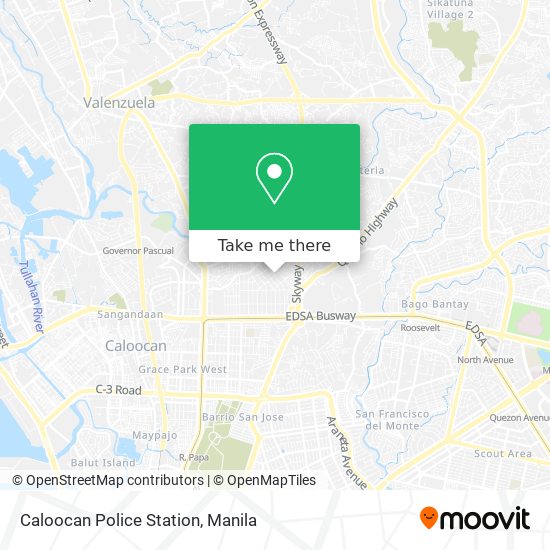 Caloocan Police Station map