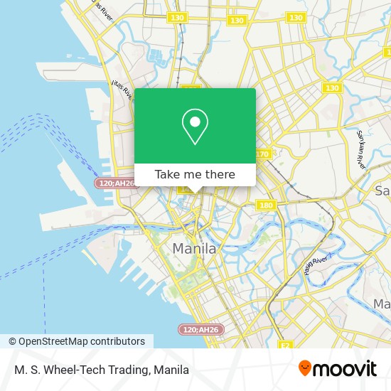 M. S. Wheel-Tech Trading map