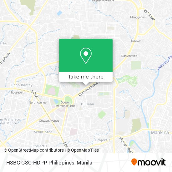 HSBC GSC-HDPP Philippines map