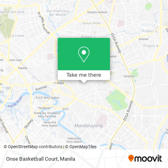 Onse Basketball Court map
